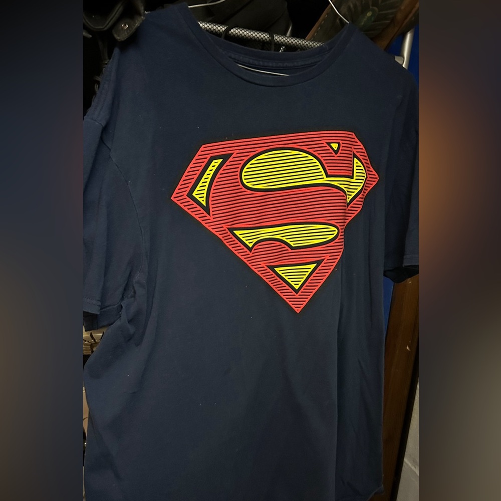 SUPER MAN t-shirt,men’s XL